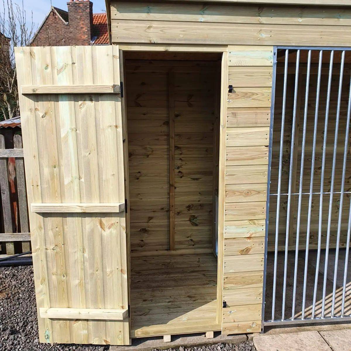 16x4ft pent duo internal