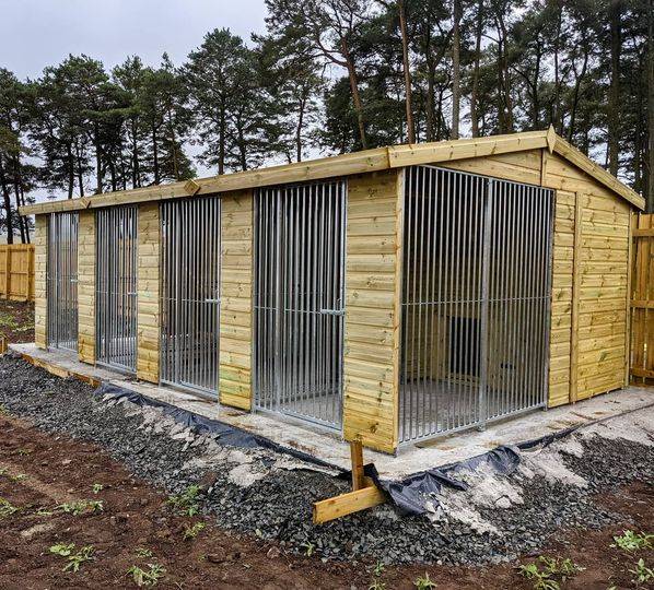 20x12ft four bay external with pillars
