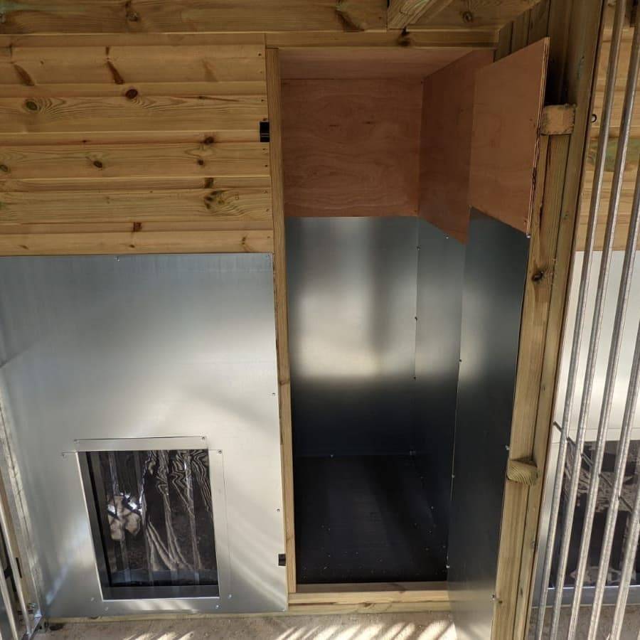 30x10ft Six Bay internal with insul & galv pack